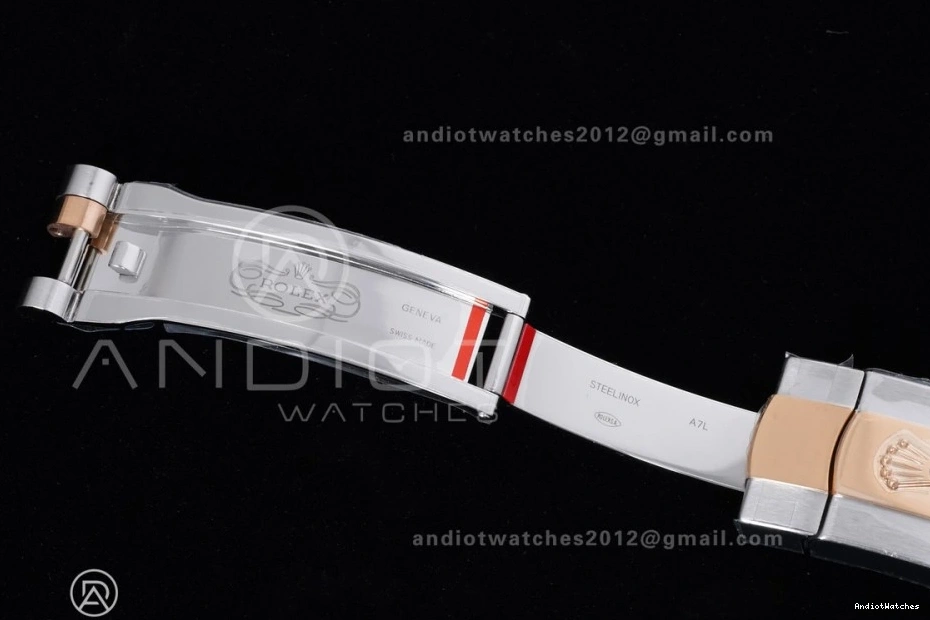 41 on SS Jubilee 591 126331 904L DateJust RG SH RG Steel Bracelet Best 1:1 Clean Premium Dial Edition Diamonds 1229